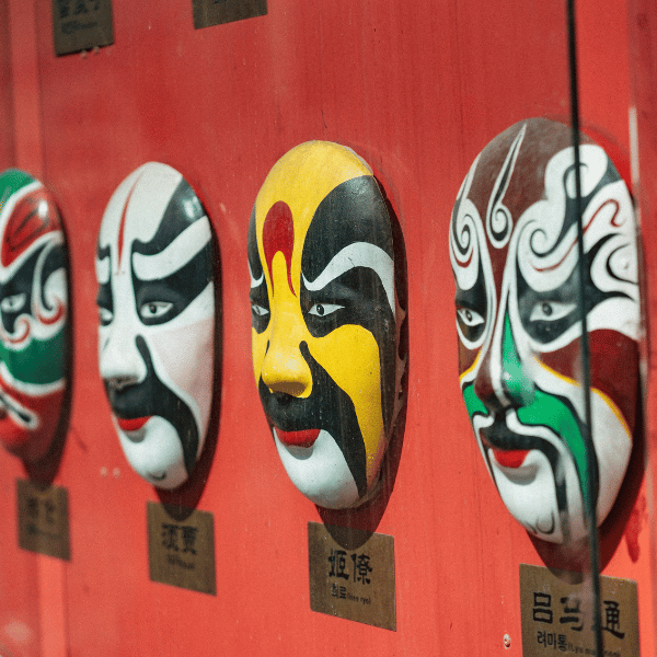 Kabuki-Masken