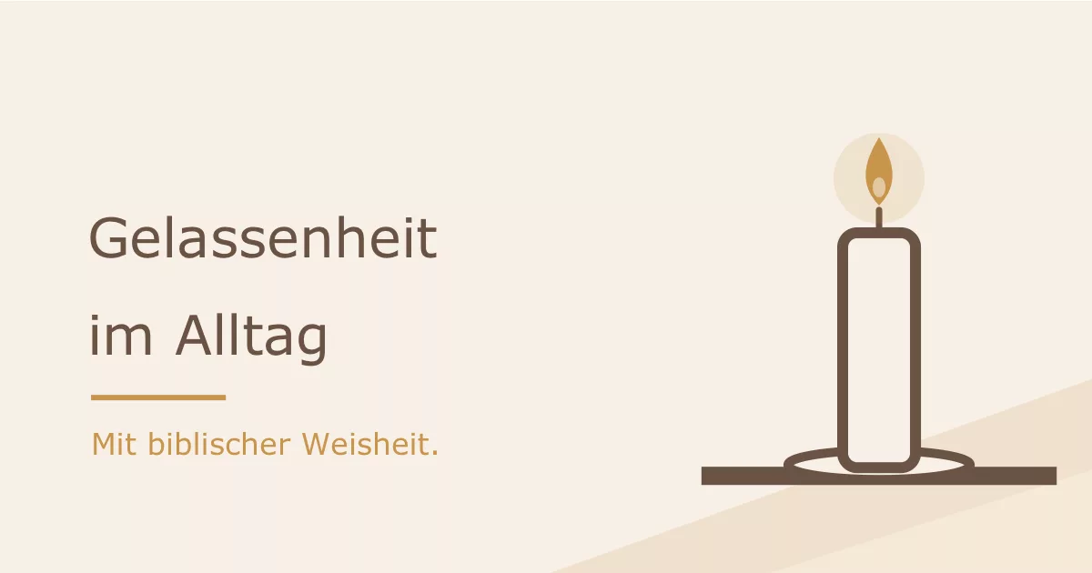 Kerze im Line-Art-Stil – Titelbild zu Gelassenheit im Alltag - Heiko Metz