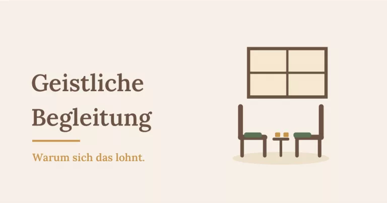 Zwei Stühle am Fenster für geistliche Begleitung - Heiko Metz
