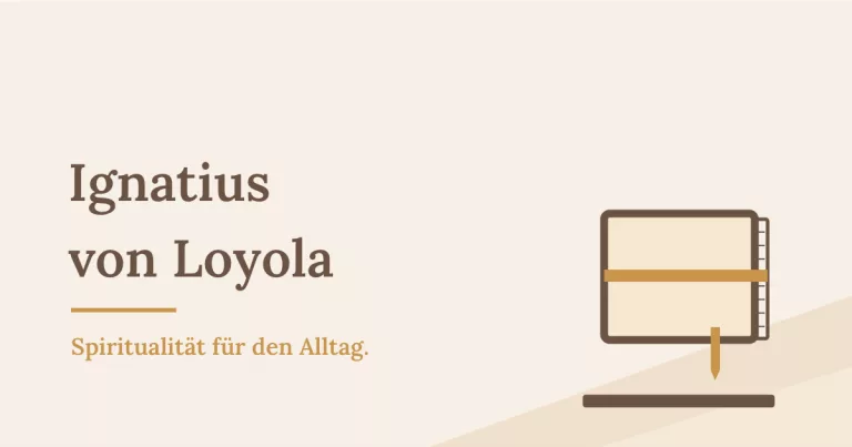 Ignatius von Loyola Spiritualität: gebundenes Buch mit Lesebändchen als Sinnbild für die Geistlichen Übungen - Heiko Metz